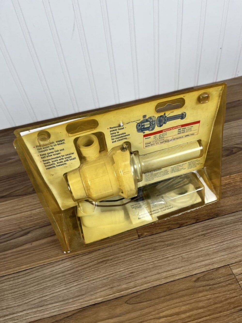 ATWOOD A500 Aerator Pump, 500 Gallon Per Hour Output, Anti-Airlock - New - Picture 5 of 5